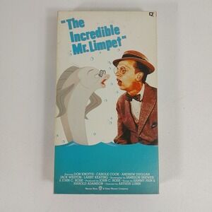 The Incredible Mr. Limpet‎ (1964) - Clamshell VHS Release (1991)